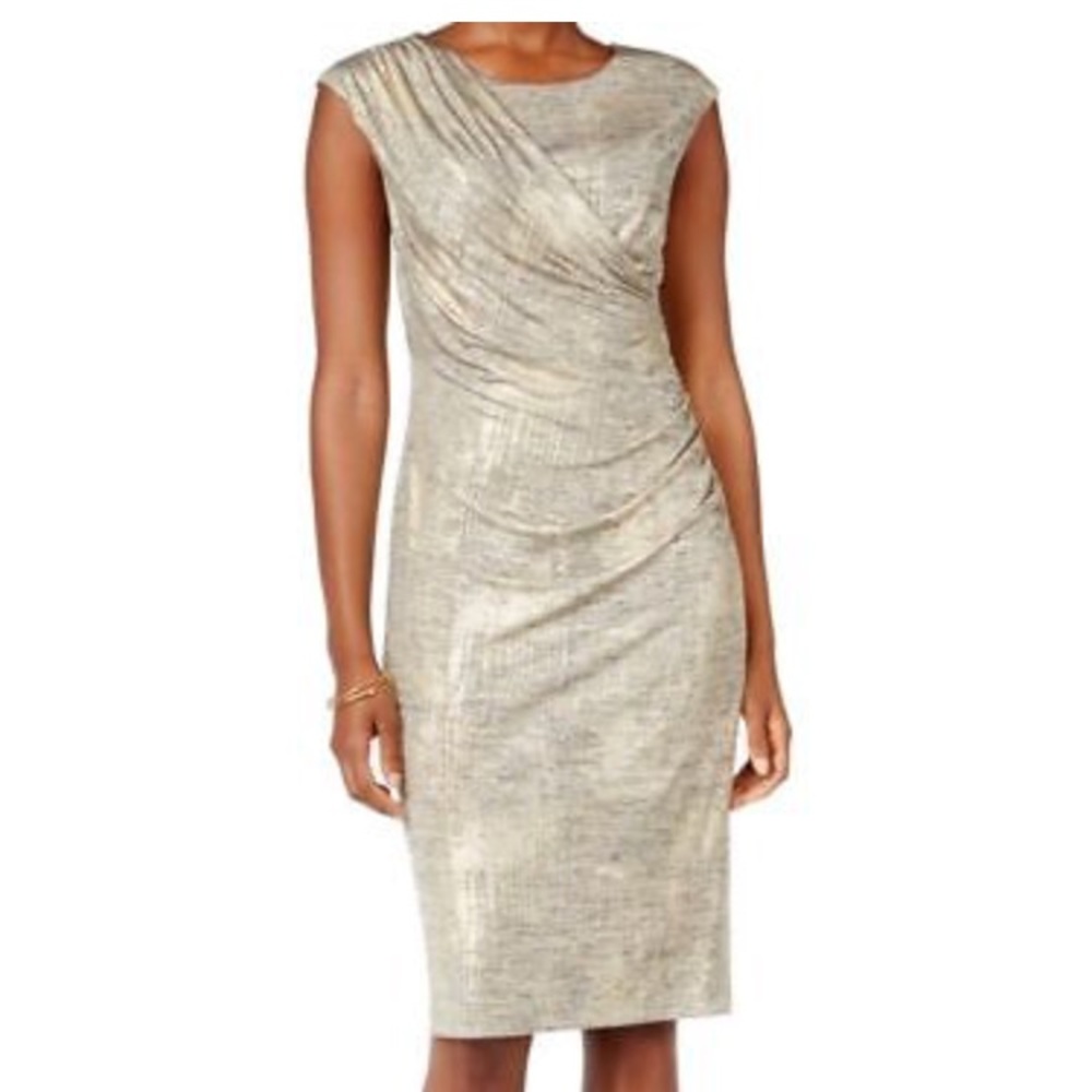 Connected Apparel Petite Dress